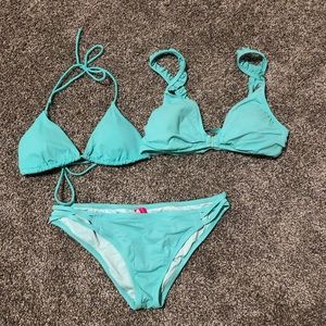 Victoria’s Secret blue bikini